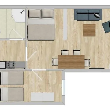 Сasa de vacaciones 29 Stranddistel App. 56-409 *